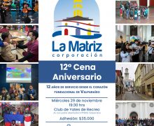 Celebramos 12 años de servicio de la Corporación La Matriz.